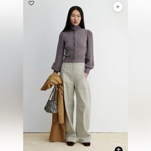 Rachel Comey Tany Pant in Khaki Salinas Denim